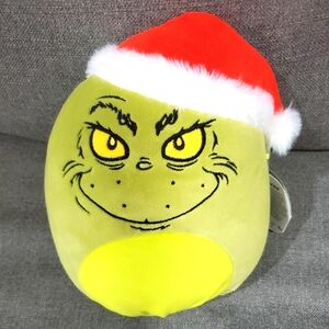 Squishmallows Dr. Seuss How The Grinch Stole Christmas Grinch Plush 8" NWT